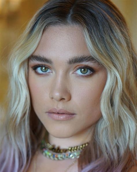 florence pugh hair color